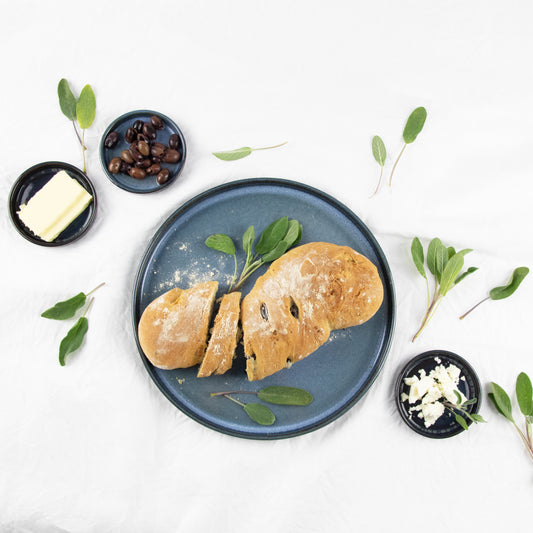 Feta-Oliven-Wurzel