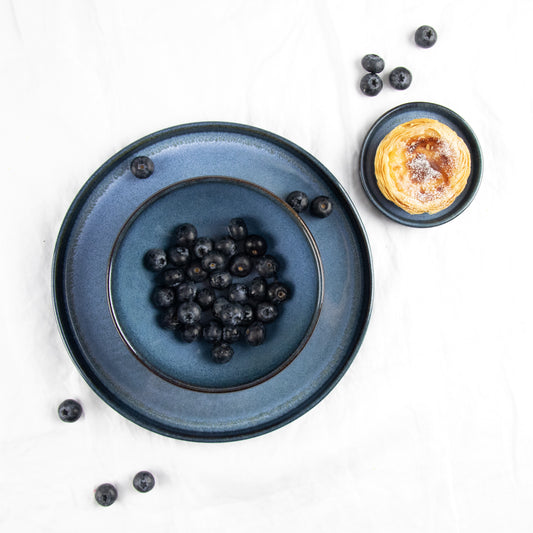 Set Mittagessen cobalt Set Mittagessen cobalt