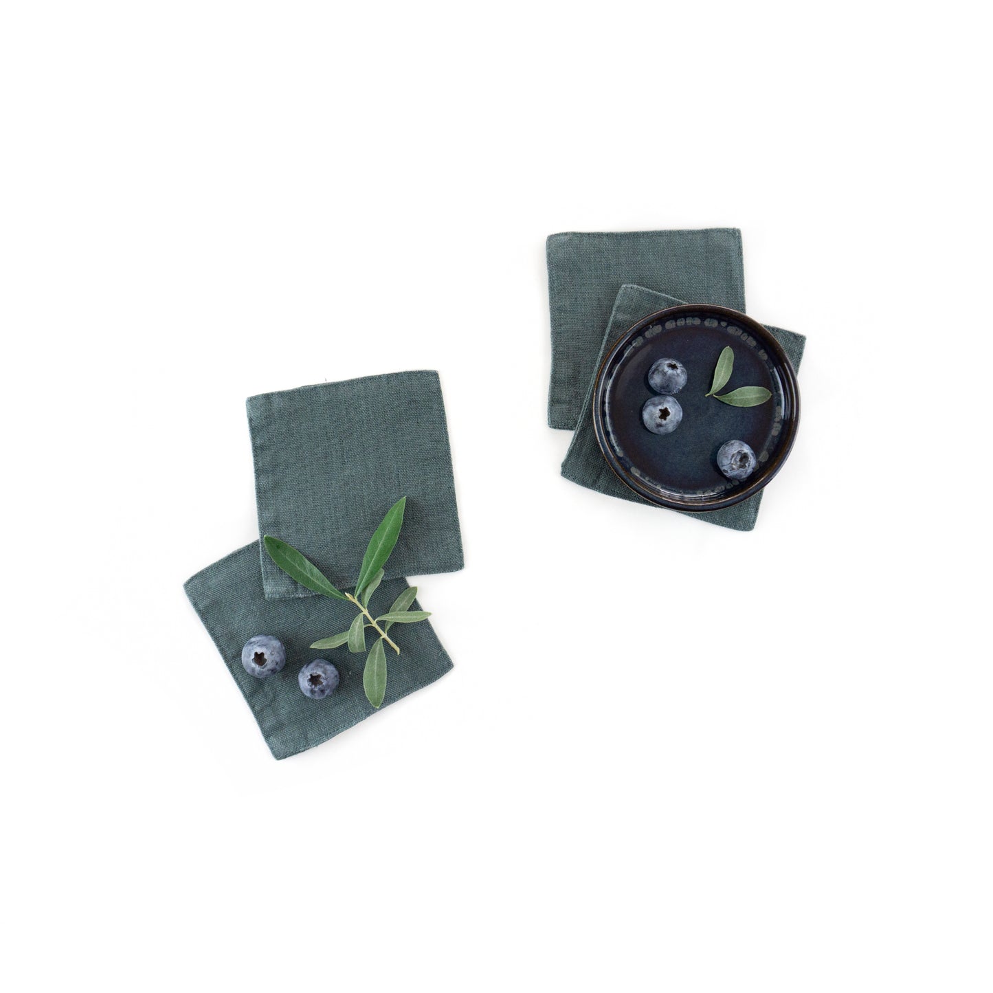 Untersetzer Leinen 4-er Set - amazonas